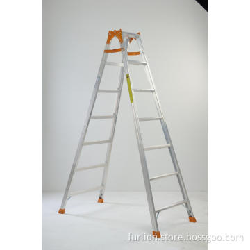 Double side aluminium herringbone ladder